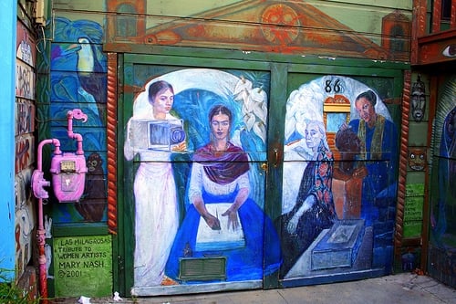 Precita Eyes Muralists by null