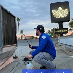 Las Vegas Air Duct Cleaning Services - Commercial job at sunrise