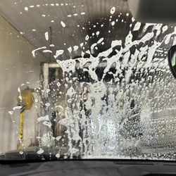 Getting my car nice and cleaned