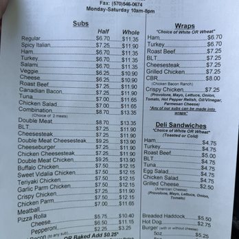 Halls Station Sub Stop - Menu 2026 - Sandwiches Near Me - Muncy, Pennsylvania Halls Station Sub Stop - Menu 2026 - Sandwiches Near Me - Muncy, Pennsylvania