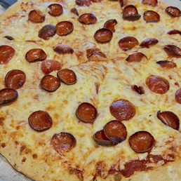 Large Cup N Char Pepperoni Pizza
