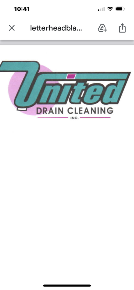Slide of United Drain Cleaning