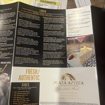Plaza Azteca - Menu - Mexican Near Me - Allentown, Pennsylvania Plaza Azteca - Menu - Mexican Near Me - Allentown, Pennsylvania