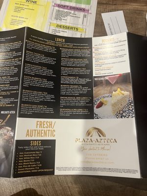 Menu photo 5 Plaza Azteca Allentown, PA Menu photo 5 Plaza Azteca Allentown, PA