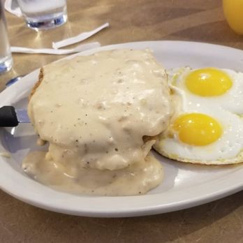 Kristof's Kafe - Chicken fried steak with fried eggs delish! - American Near Me - Davie, Florida Kristof's Kafe - Chicken fried steak with fried eggs delish! - American Near Me - Davie, Florida