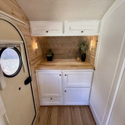 Pine Line Vans - Teardrop trailer makeover