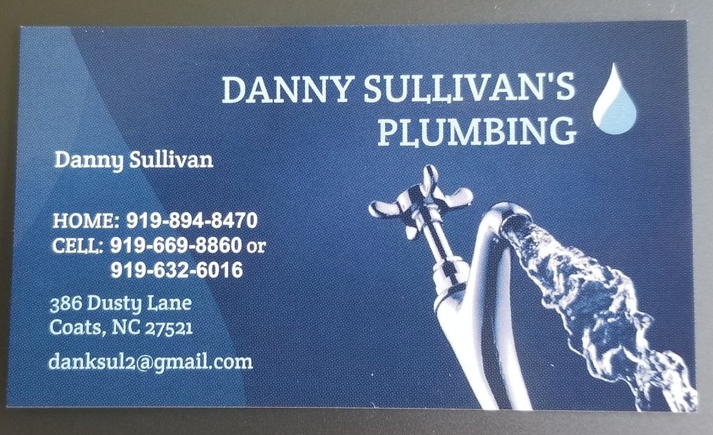Slide of Danny Sullivan's Plumbing