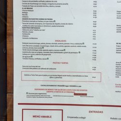 Rubaiyat - Menu