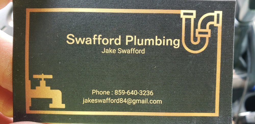 Slide of Swafford plumbing