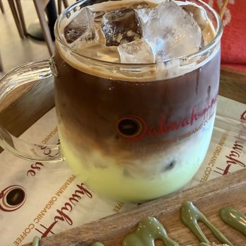Qahwah House - Pistachio latte - Bakeries Near Me - North Olmsted, Ohio
