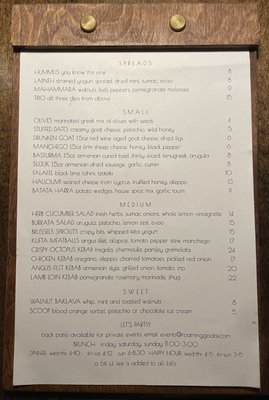 Menu photo 8 Roaming Goat San Francisco, CA Menu photo 8 Roaming Goat San Francisco, CA