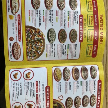 Pizza Twist - menu - Pizza Near Me - Fairfield, California Pizza Twist - menu - Pizza Near Me - Fairfield, California