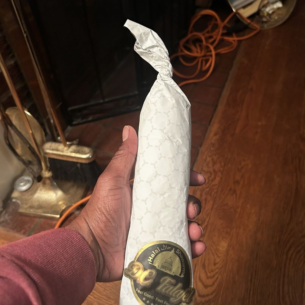 DC Falafel - Chicken Shawarma Wrap - Middle Eastern Near Me - Washington, DC, District of Columbia