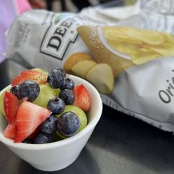 Paper City Coffee - Fruit and potato chips