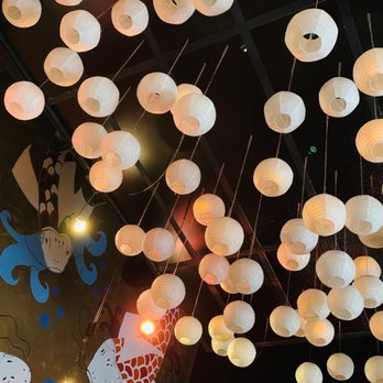 Wok n Fire SB - I'm infatuated with their ceiling decor - Sushi Bars Near Me - South Barrington, Illinois Wok n Fire SB - I'm infatuated with their ceiling decor - Sushi Bars Near Me - South Barrington, Illinois