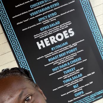 Heros Gyros - The menu @ Hero's Gyros - Caterers Near Me - Austin, Texas Heros Gyros - The menu @ Hero's Gyros - Caterers Near Me - Austin, Texas