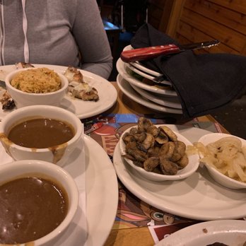 Texas Roadhouse - Just dirty plates next to us while we are trying to eat... - American Near Me - Bowie, Maryland