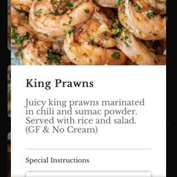 Online photo of shrimp skewer Online photo of shrimp skewer