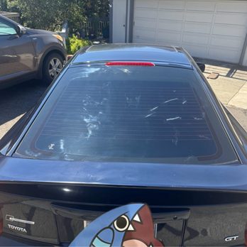 Jet Black Tint - Window tints (rear) - Car Window Tinting Near Me - Fairfield, California