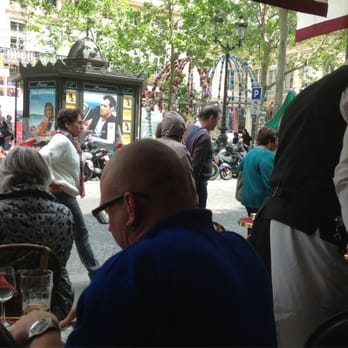 Café de la Comédie - View from our table - Brasseries Near Me - Paris, 75 Café de la Comédie - View from our table - Brasseries Near Me - Paris, 75