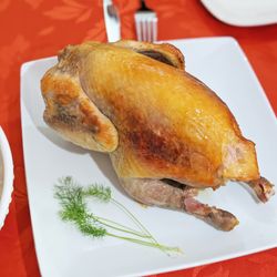 WildSpice Gourmet - Roasted pasture-raised heritage guinea fowl for holiday party. Healthy private chef in Portland, Clackamas, Lake Oswego, Oregon city