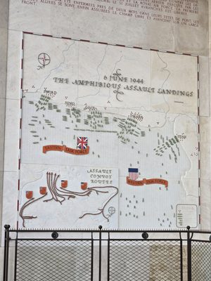 Time Capsule at Normandy American Cemetery and Memorial by null