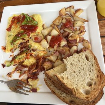 The Beachcomber - House omelette - Seafood Near Me - Newport Beach, California