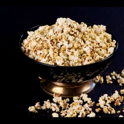 Buena Leaf Collective - Mobile Dispensary - Our award winning organic vegan popcorn. It's 100 mg and it's also gluten free