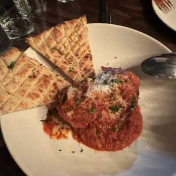 Cotto Belltown - Meatball appetizer - no we did not eat some before this photo was taken- that's all u get - Italian Near Me - Seattle, Washington Cotto Belltown - Meatball appetizer - no we did not eat some before this photo was taken- that's all u get - Italian Near Me - Seattle, Washington
