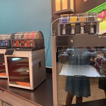 Schaumburg Township District Library - 3D printers.  You pay for the project by weight but it is very reasonable. - Libraries Near Me - Schaumburg, Illinois