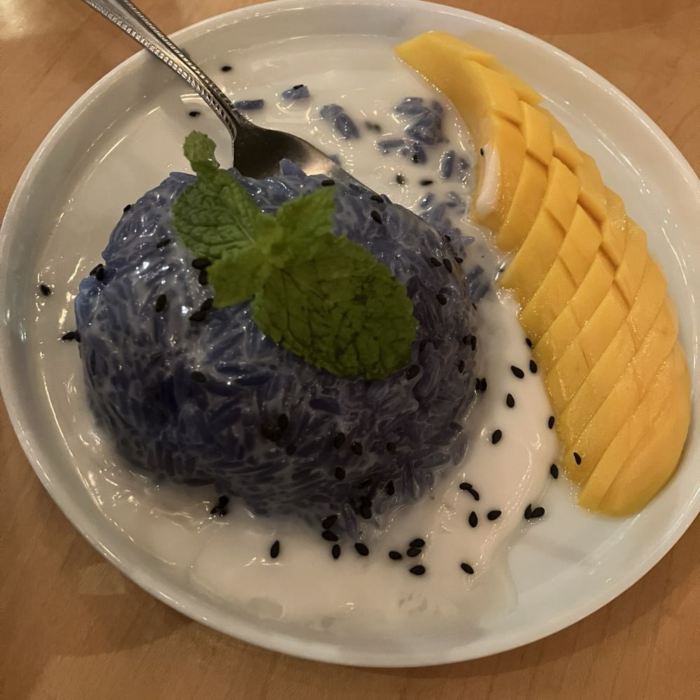 Buranko Cafe & Bar - Mango and Coconut Sticky Rice. - Asian Fusion Near Me - Portland, Oregon Buranko Cafe & Bar - Mango and Coconut Sticky Rice. - Asian Fusion Near Me - Portland, Oregon