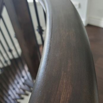 Hardwood Giant - a curved staircase in a home - Flooring Near Me - Brampton, Ontario Hardwood Giant - a curved staircase in a home - Flooring Near Me - Brampton, Ontario