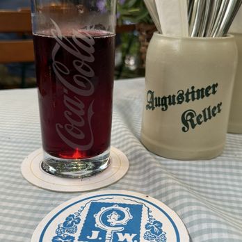 Augustiner-Keller - Blackcurrent and sparkling water - Bavarian Near Me - Munich, BY Augustiner-Keller - Blackcurrent and sparkling water - Bavarian Near Me - Munich, BY