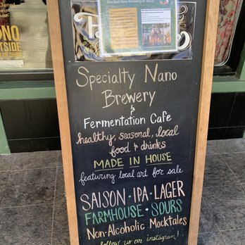 Fox Tale Fermentation Project - menu outside - Specialty Food Near Me - San Jose, California Fox Tale Fermentation Project - menu outside - Specialty Food Near Me - San Jose, California