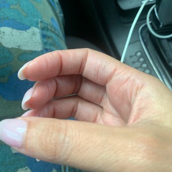 Dipping Nails - The dryness and dip on my hands from my manicure when it wasn't done by Genny - Nail Salons Near Me - Orinda, California