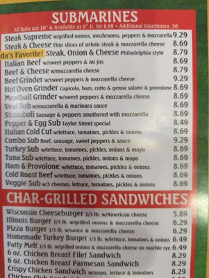 Menu photo 6 Garibaldi's Italian Eatery Arlington Heights, IL