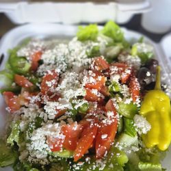 Greek Wraps - Greek salad- 4/5