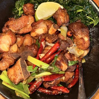 Yunnan Kitchen - Mint fried ribs - Szechuan Near Me - Boston, Massachusetts Yunnan Kitchen - Mint fried ribs - Szechuan Near Me - Boston, Massachusetts
