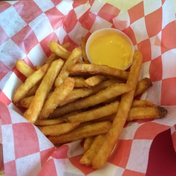 25 Burgers - Reg fries with cheese sauce on the side - Burgers Near Me - New Brunswick, New Jersey 25 Burgers - Reg fries with cheese sauce on the side - Burgers Near Me - New Brunswick, New Jersey