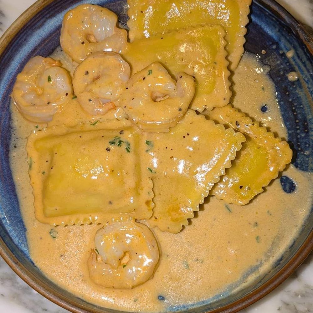Stuffed lobster ravioli Stuffed lobster ravioli