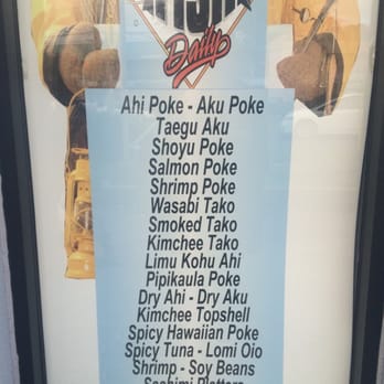 Fresh Catch - All sorts of poke available! Mmmhhm YUMM! - Hawaiian Near Me - Kaneohe, Hawaii