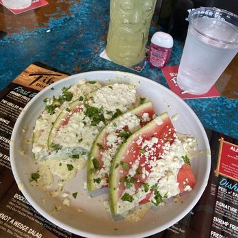 Tiki Docks Riverview - Weekie wachie watermelon small plate - Salad Near Me - Riverview, Florida Tiki Docks Riverview - Weekie wachie watermelon small plate - Salad Near Me - Riverview, Florida