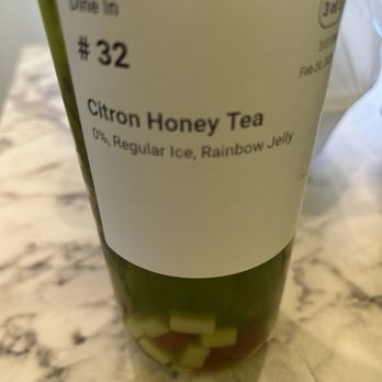 Busy Bee Boba - Citron honey tea - Bubble Tea Near Me - Cypress, Texas