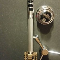 Accuracy Systems - fluted barrel with brake installed