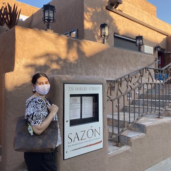 Sazon - The outside of the restaurant. - Mexican Near Me - Santa Fe, New Mexico Sazon - The outside of the restaurant. - Mexican Near Me - Santa Fe, New Mexico