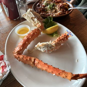 The Hangar On The Wharf - Alaskan King Crab and Jambalaya - American Near Me - Juneau, Alaska The Hangar On The Wharf - Alaskan King Crab and Jambalaya - American Near Me - Juneau, Alaska