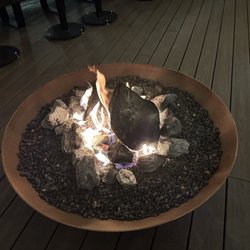 Bluebird - Fire pit on patio