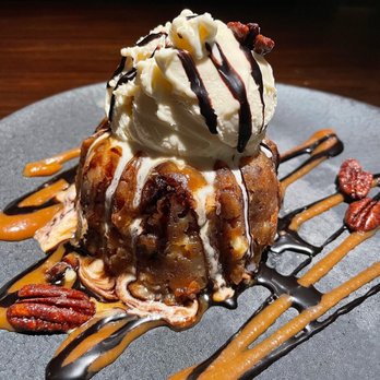 Kama - a dessert with ice cream and pecans - Indian Near Me - La Grange, Illinois