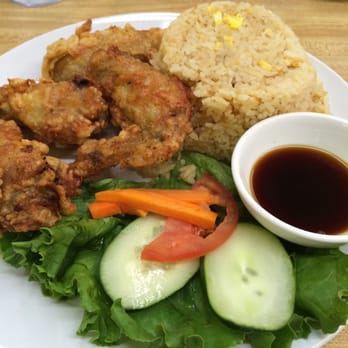 Vietnamese Delights - Vietnamese fried chicken wings served with house rice and eggs... delicious! - Vietnamese Near Me - Reading, Pennsylvania