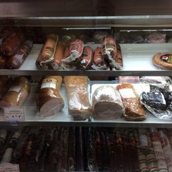 Dnipro - The deli case.